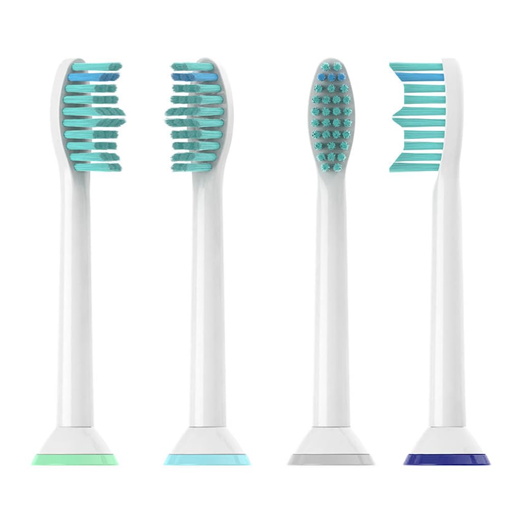 MAYCREATE 4Pcs Toothbrush Replacement Heads for Philips Sonicare Soft Dupont Bristles Electric Toothbrush Replacement Suitable for Philips Sonicare Toothbrush MAYCREATE 4Pcs Toothbrush Replacement Heads for Philips Sonicare Soft Dupont Bristles Electric Toothbrush Replacement Suitable for Philips Sonicare Toothbrush